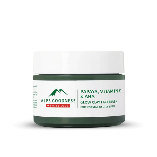 Alps Goodness Papaya, Vitamin C & AHA Glow Clay Face Mask