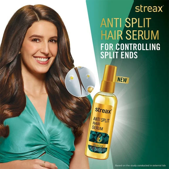 Streax Anti Split Hair Serum With Bio-Elixir - 100 ml