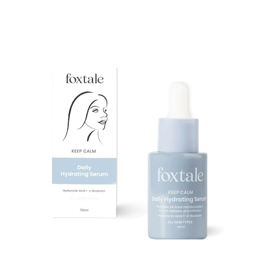 Foxtale Daily Hydrating Serum With Hyaluronic Acid - For Plump & Glowing Skin