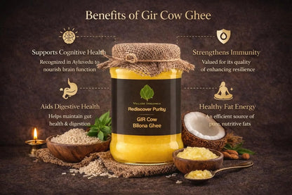 Village-Organica A2 Gir Cow Ghee,Traditional Bilona Method