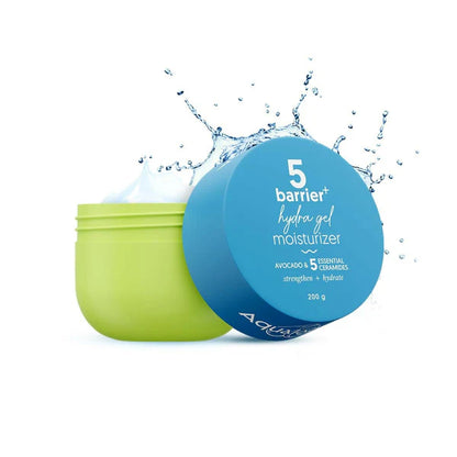 Aqualogica Barrier+ Hydra Gel Moisturizer with 5 Ceramides & Avocado, Non Sticky & Quick Absorbing for Healthy Skin Barrier - 100 gm