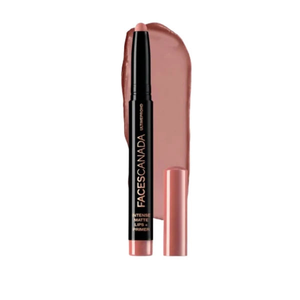 Faces Canada Ultime Pro HD Intense Matte Lips + Primer - Hazel 19 - 1.4 gm