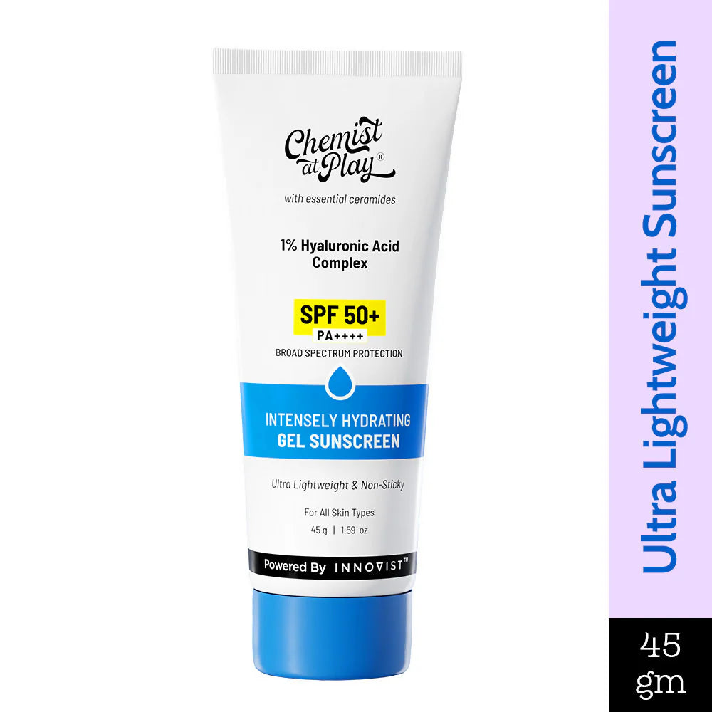 Chemist At Play Intensely Hydrating Gel Sunscreen SPF 50+ - 45 gm