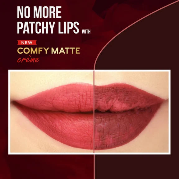 Faces Canada Comfy Matte Creme Lipstick - Make A Wish 20 - 4.2 gm