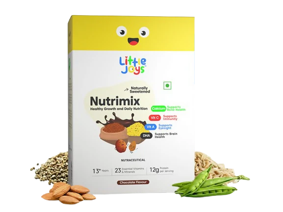 Little Joys Nutrimix 13+ Nutrition Powder Healthy Growth & Daily Nutrition Chocolate Flavour - 1 kg