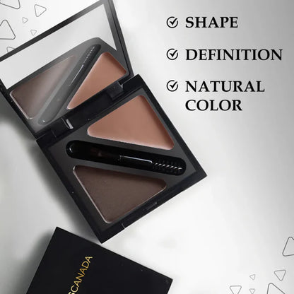 Faces Canada HD Shape Up Brow Kit - Brown - Kit