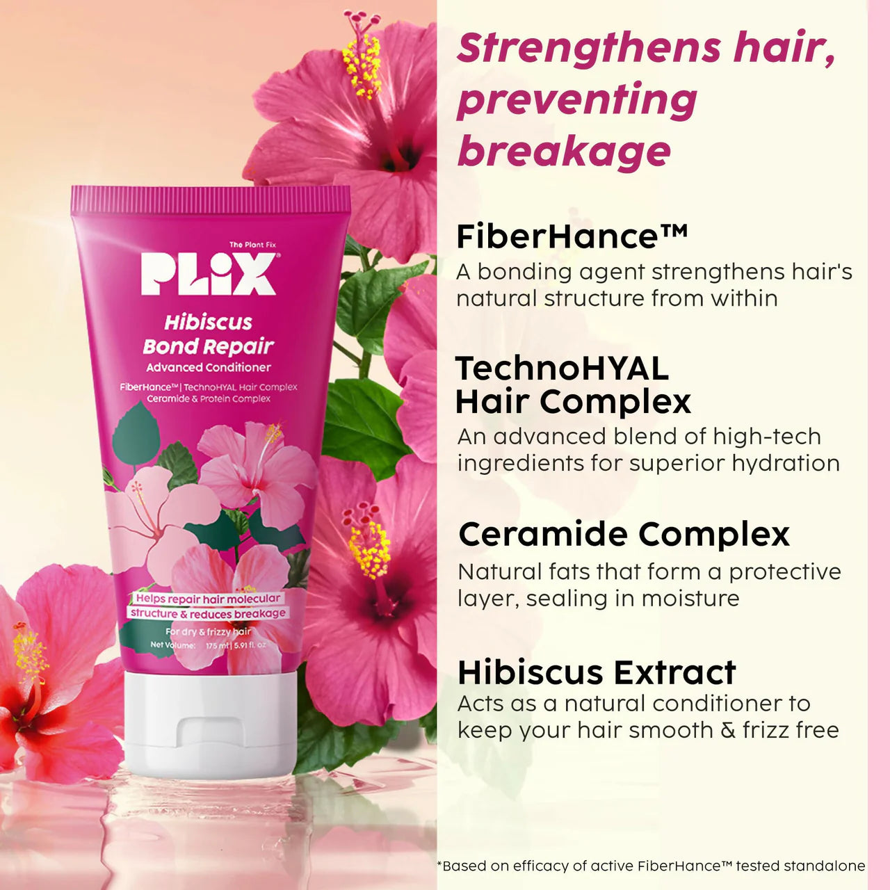 PLIX The Plant Fix Hibiscus Bond Repair Advanced Conditioner