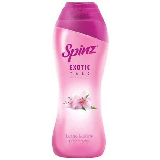 Spinz Exotic Body Talc - Long-Lasting Freshness - 400 gm