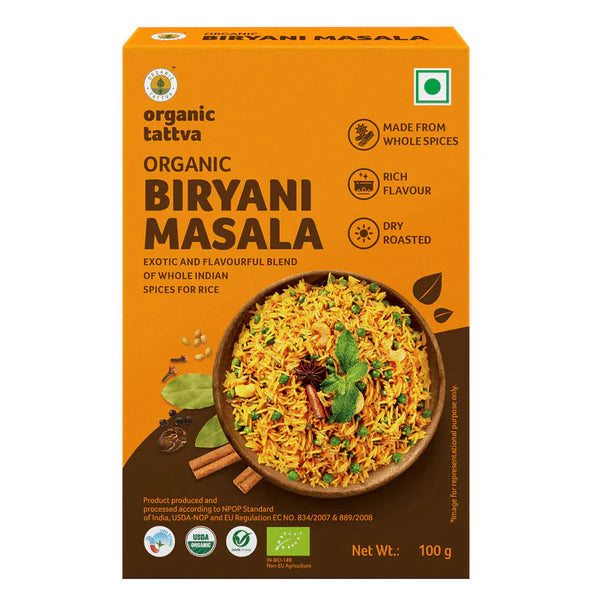 Organic Tattva Biryani Masala Powder - 100 gm