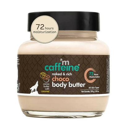 mCaffeine Naked & Rich Choco Body Butter - 250 gm