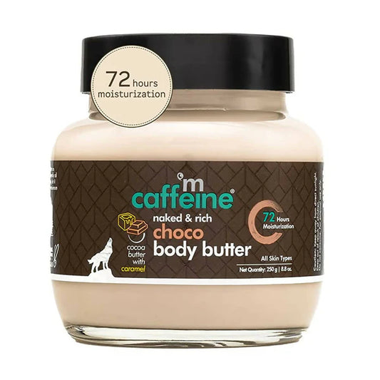 mCaffeine Naked & Rich Choco Body Butter - 250 gm