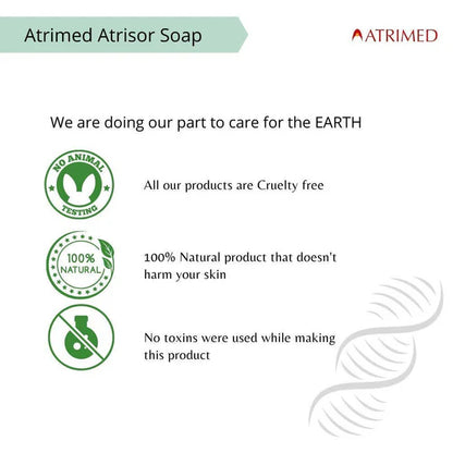 Atrimed Atrisor Soap - 100 gm