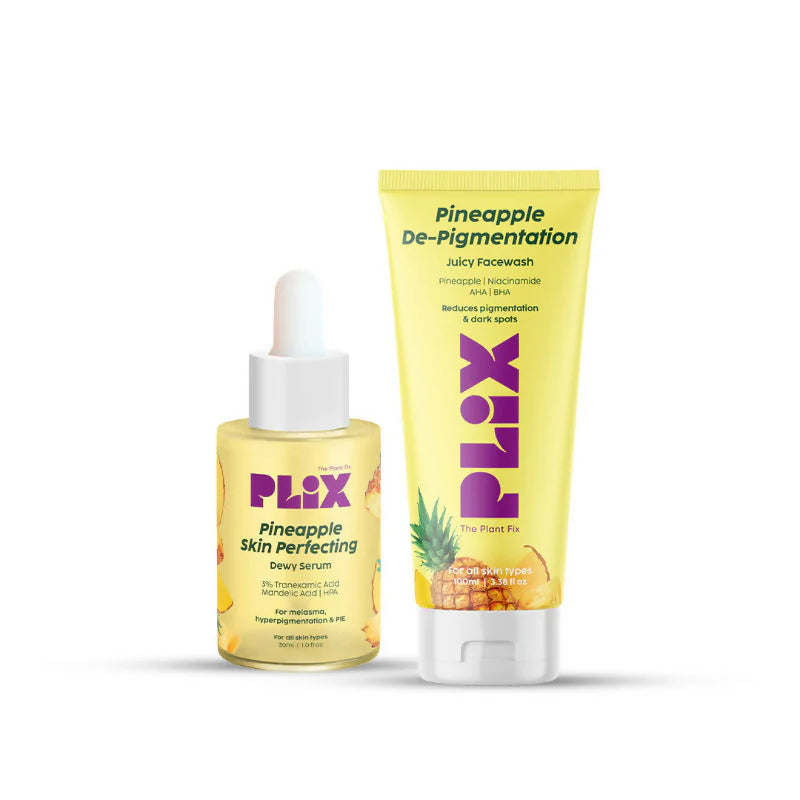 PLIX The Plant 5% Pineapple Foaming Face Wash And Serum