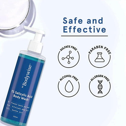 BeBodywise 1% Salicylic Acid Body Wash