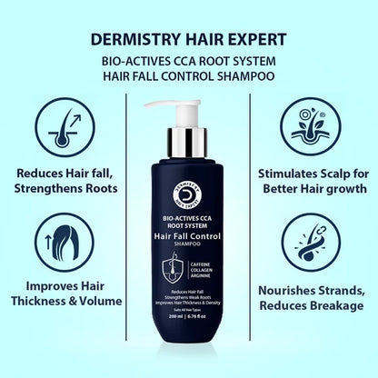 Dermistry Follicusan Hairgenyl & Caffeine Anti Hair Fall Control Serum Mask & Shampoo - combo