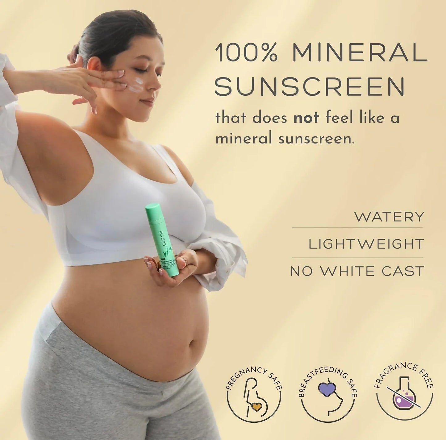 Orimii 100% Pure Mineral Sunscreen SPF 50 - 50 ml