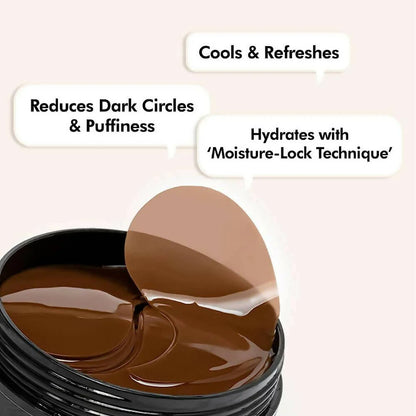 mCaffeine Coffee Hydrogel Under Eye Patches for Dark Circles - 30 pairs