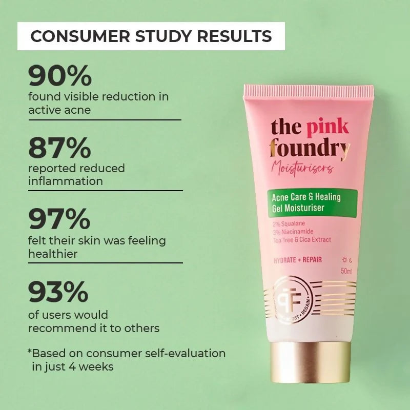 The Pink Foundry Acne Moisturiser - 50 ml