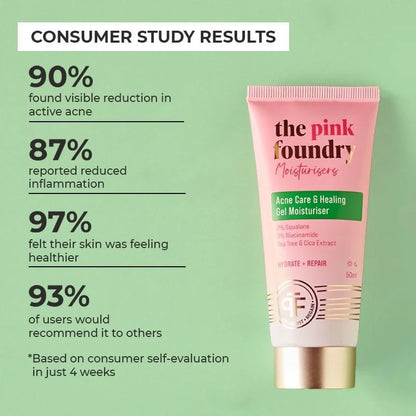 The Pink Foundry Acne Moisturiser - 50 ml