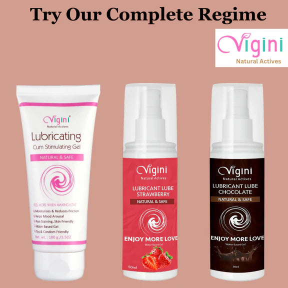 Vigini Intimate Chocolate Lubricant Personal Lube Water Based Gel - 50 ml