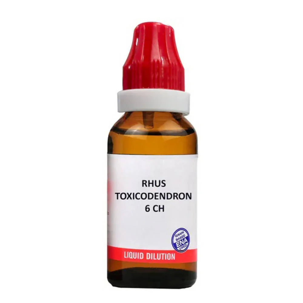 Bjain Homeopathy Rhus Toxicodendron Dilution -30 ml - 6 CH