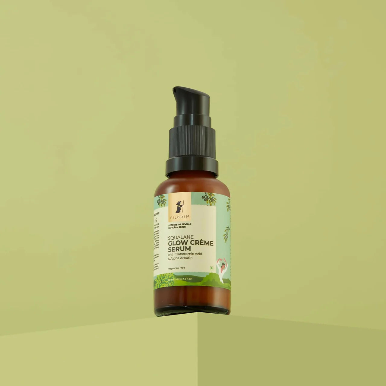 Pilgrim Spanish 4% Niacinamide & 1% Alpha arbutin Glow Crème Face Serum For Glowing Skin