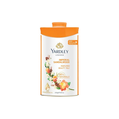 Yardley London Imperial Sandalwood Talc For Women - 250 gm