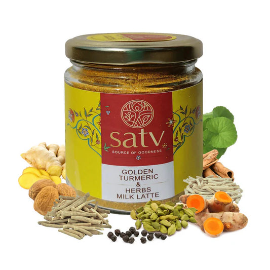 Satv Golden Turmeric & Herbs Milk Latte - 100 gm