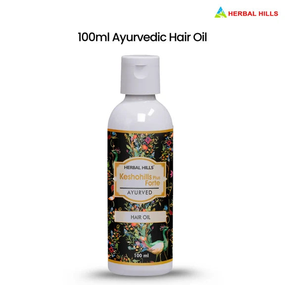 Herbal Hills Kesho Forte Hair Oil - 100 ml