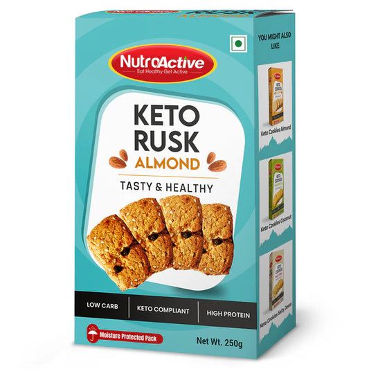 NutroActive Keto Breakfast Bar - 180 gm