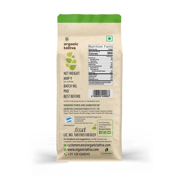 Organic Tattva Masoor Malka Whole - 500 gm