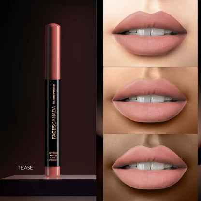 Faces Canada Ultime Pro HD Intense Matte Lips + Primer - Tease 14 - 1.4 gm