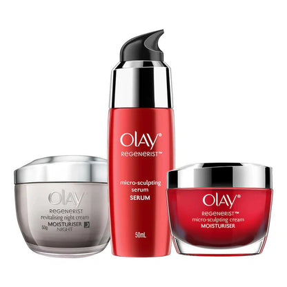 Olay Regenerist Complete Skincare (Day/Night Moisturizer + Serum) - combo
