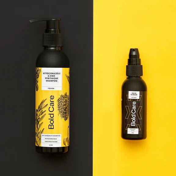 Bold Care Procapil-enriched Serum & Anti-dandruff Shampoo For Men Combo - combo