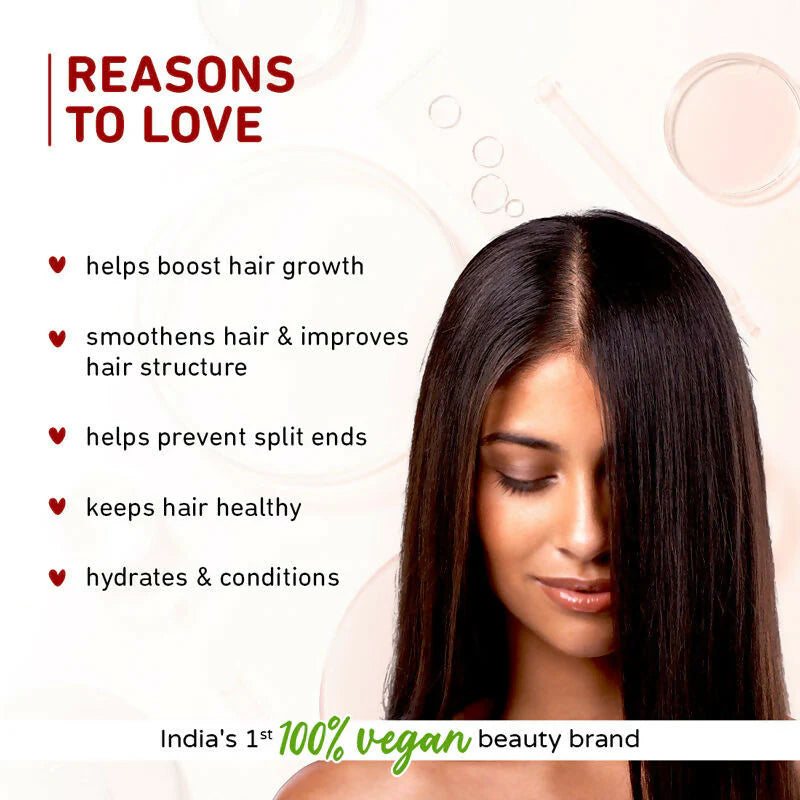 Plum Hibiscus & Ceramides Shampoo For Long, Healthy Hair - 250 ml