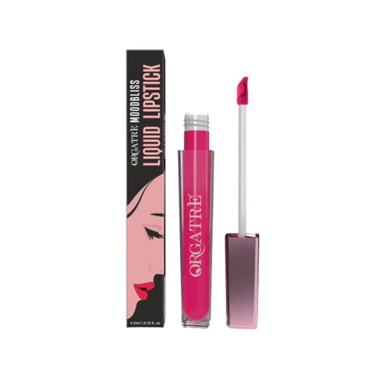 Orgatre Moodbliss Waterproof Glossy Liquid Lipstick - Tulip Taffy - 4.5 ml