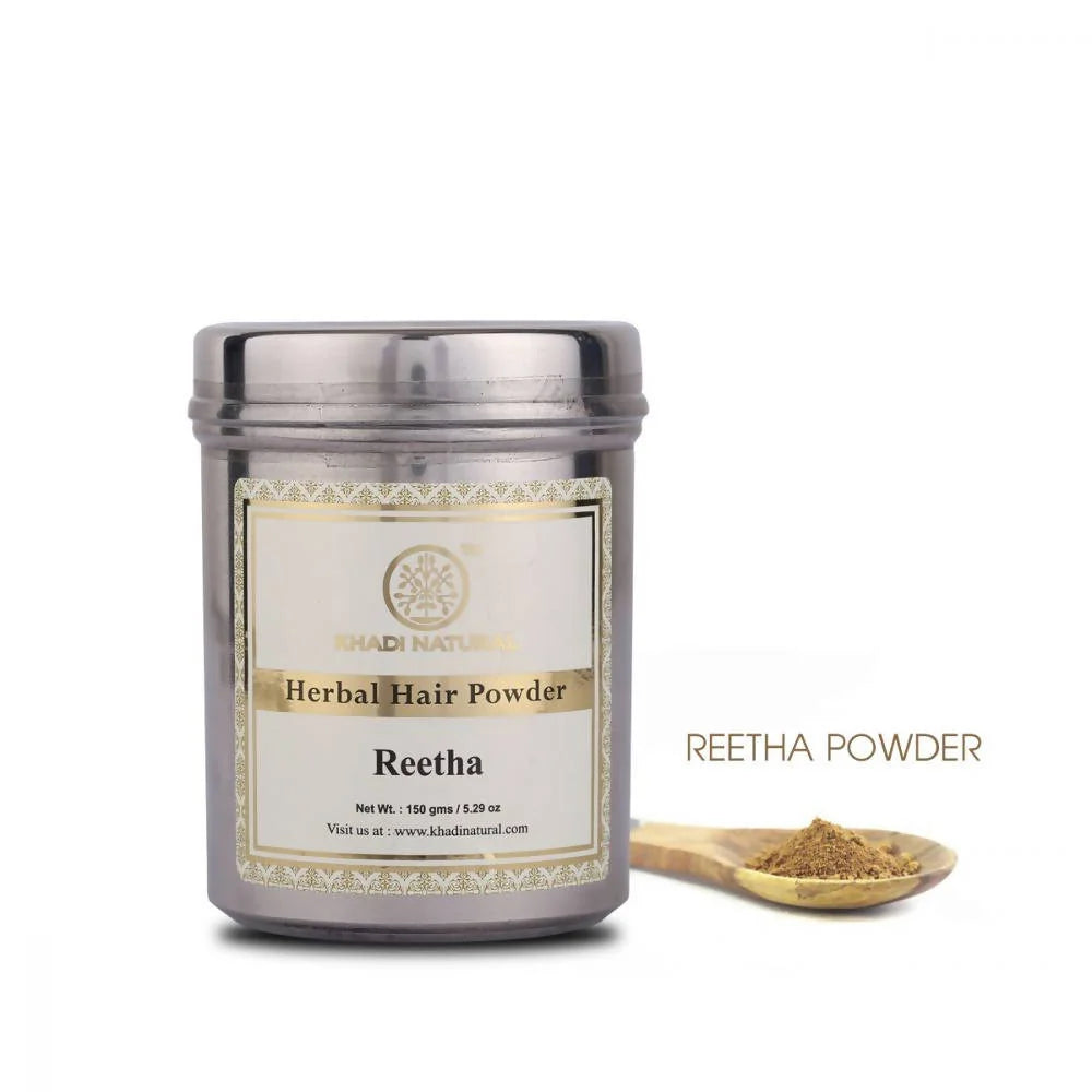 Khadi Natural Reetha Herbal Hair Powder - 150 gm
