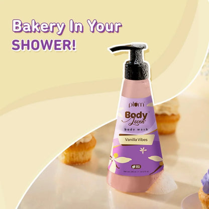 Plum BodyLovin' Vanilla Vibes Body Wash - 240 ml