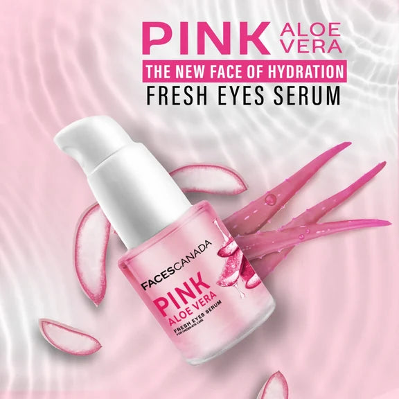 Faces Canada Pink Aloe Vera Fresh Eyes Serum - 50 gm