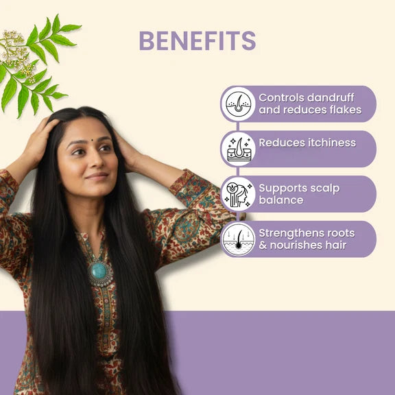 Dr. Rao's Keshovin Anti Dandruff Herbal Hair Oil - 200 ml