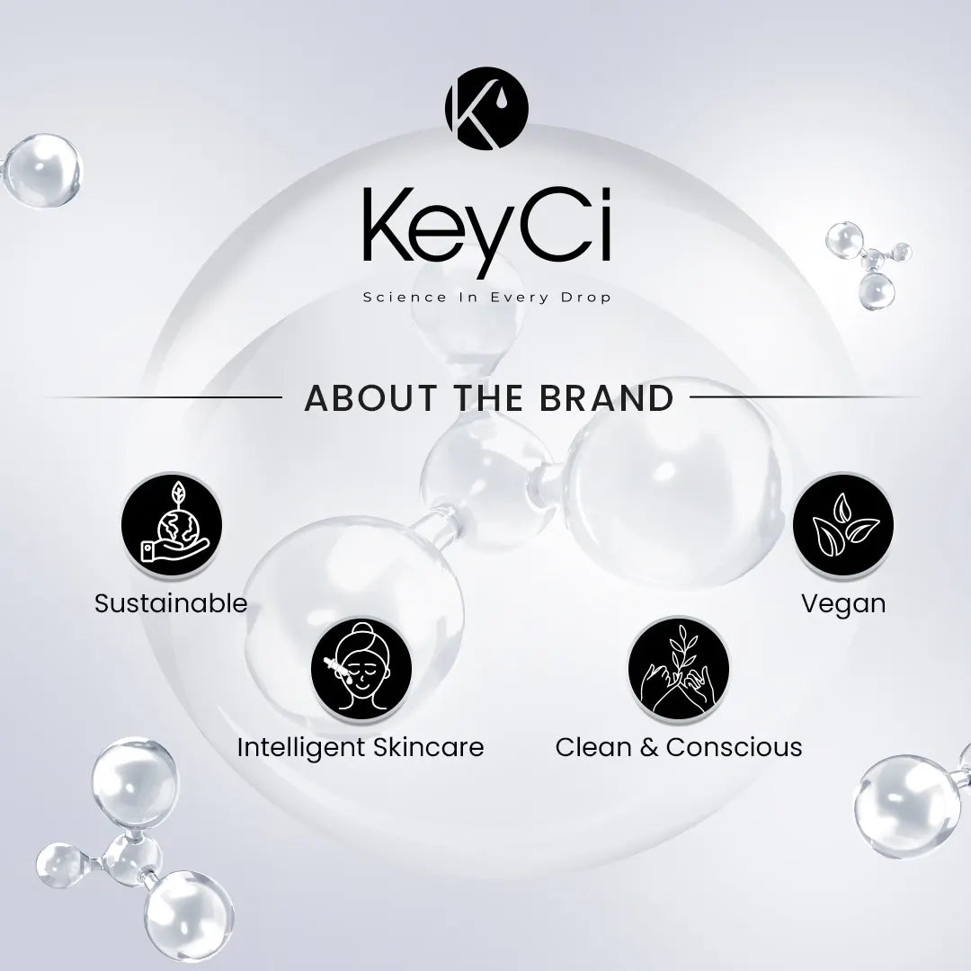 KeyCi InvisiBlock Advanced Fluid Sunscreen SPF 50 PA++++ | 50ml | Niacinamide & Cica sunscreen  ✓ View Product Certificate