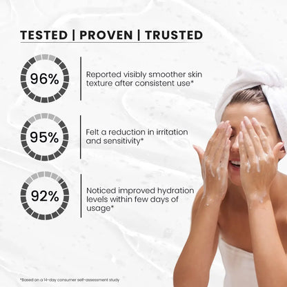 KeyCi CeraDose Barrier Repair Ultra Hydrating Facial Cleanser 150ml | Rice Water & Ceramides Facial Cleanser