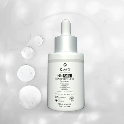 KeyCi NiaBrite Skin Brightening Face Serum 30ml | Niacinamide & Vitamin C Face Serum