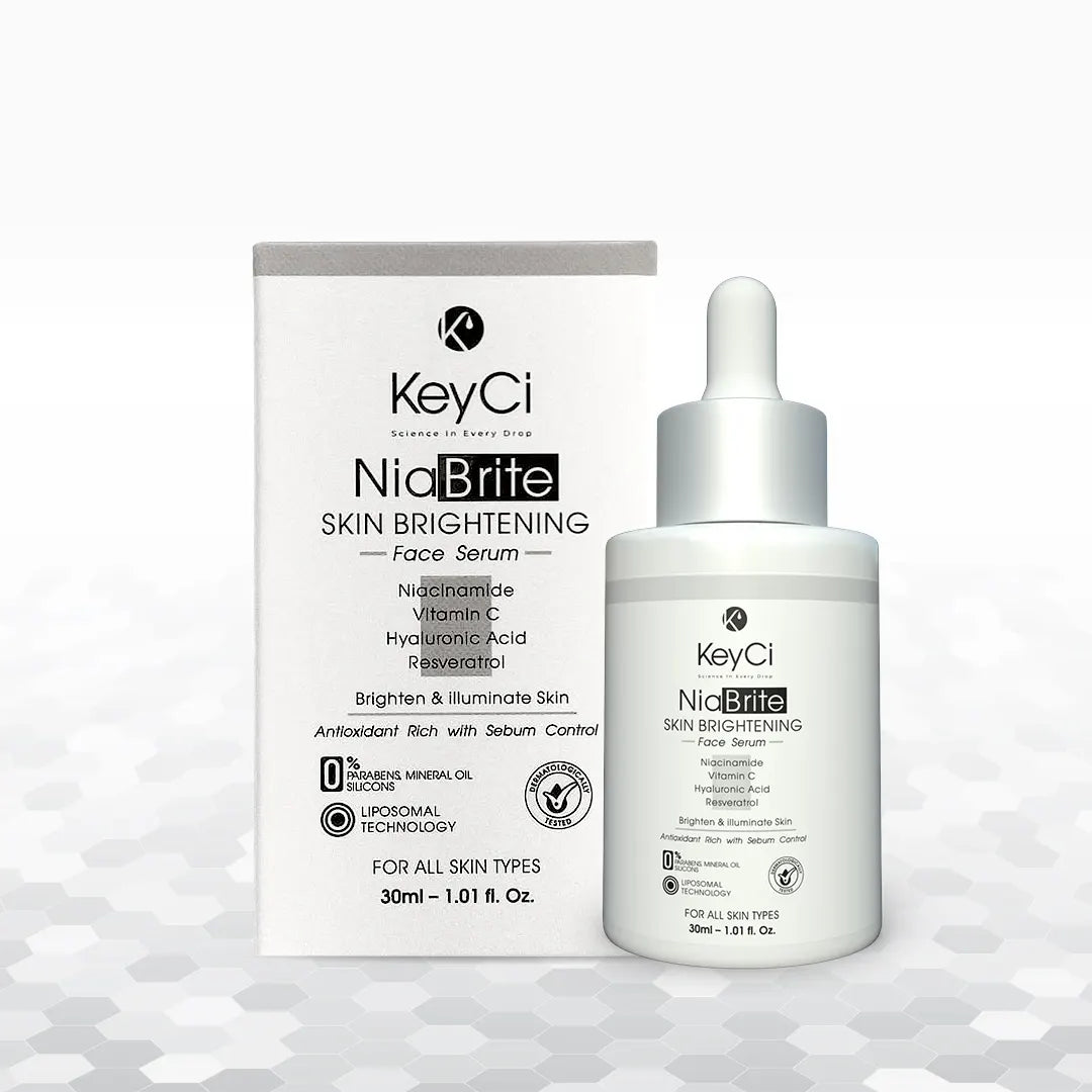 KeyCi NiaBrite Skin Brightening Face Serum 30ml | Niacinamide & Vitamin C Face Serum