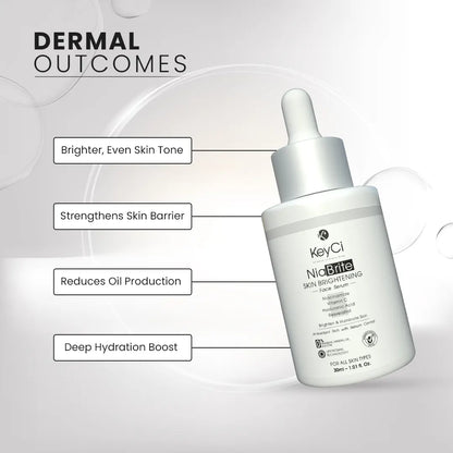 KeyCi NiaBrite Skin Brightening Face Serum 30ml | Niacinamide & Vitamin C Face Serum