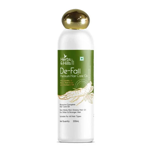 Herbs & Hills De-Fall Premium Hair Care Oil - 200 ml