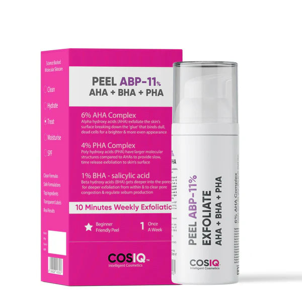 Cos-IQ ABP 11% Beginner Friendly Exfoliating Peel - 30 ml