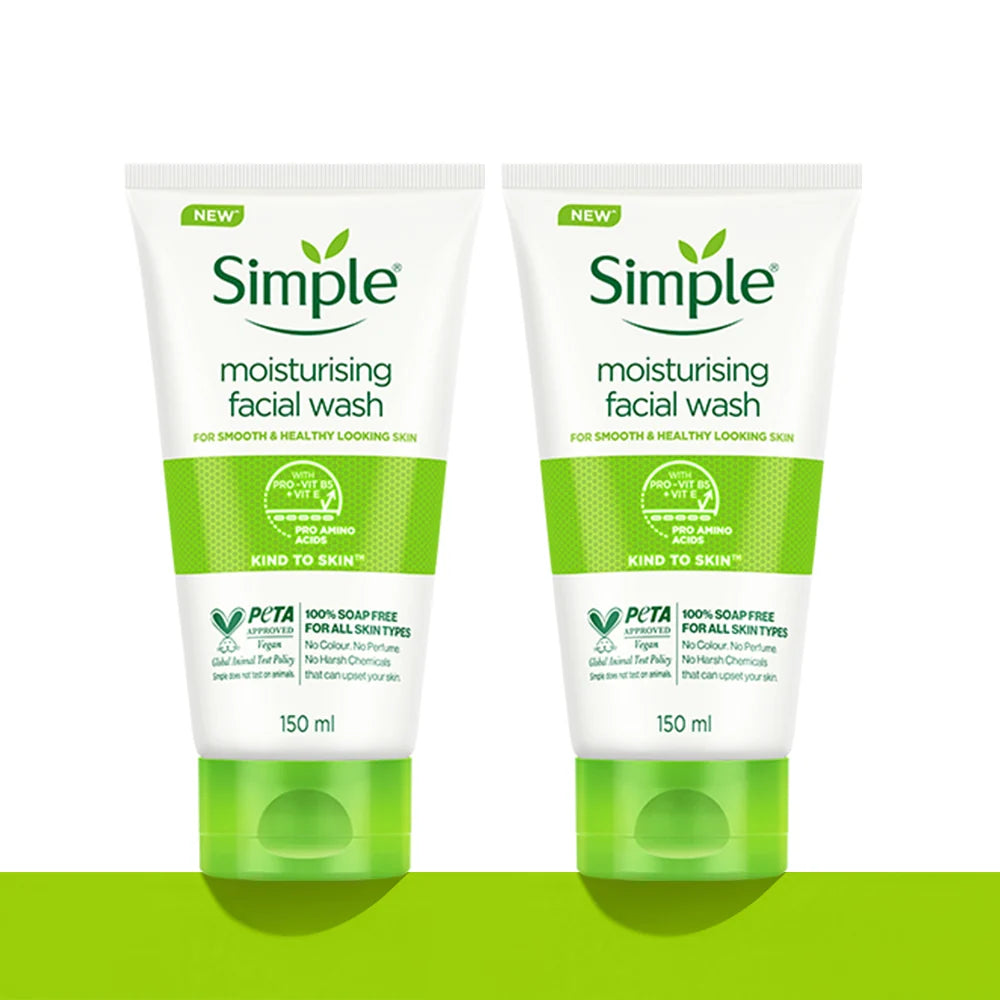 Moisturising Face Wash 150ml (Pack of 2)