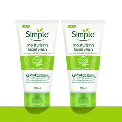 Moisturising Face Wash 150ml (Pack of 2)