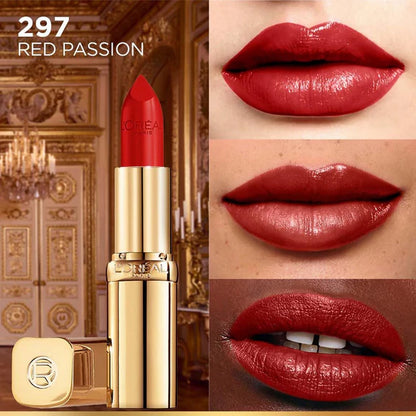 L'Oreal Paris Color Riche Satin Lipstick - 297 Red Passion - 4.3 gm